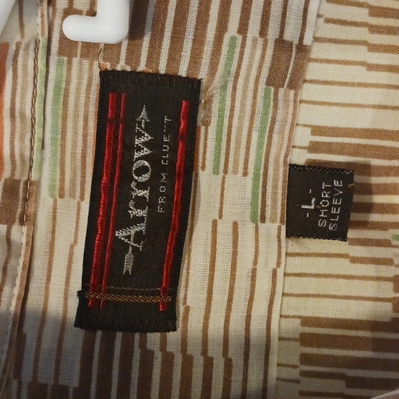 Men's Arrow short sleeve vintage dress shirt - Picture 2 of 7